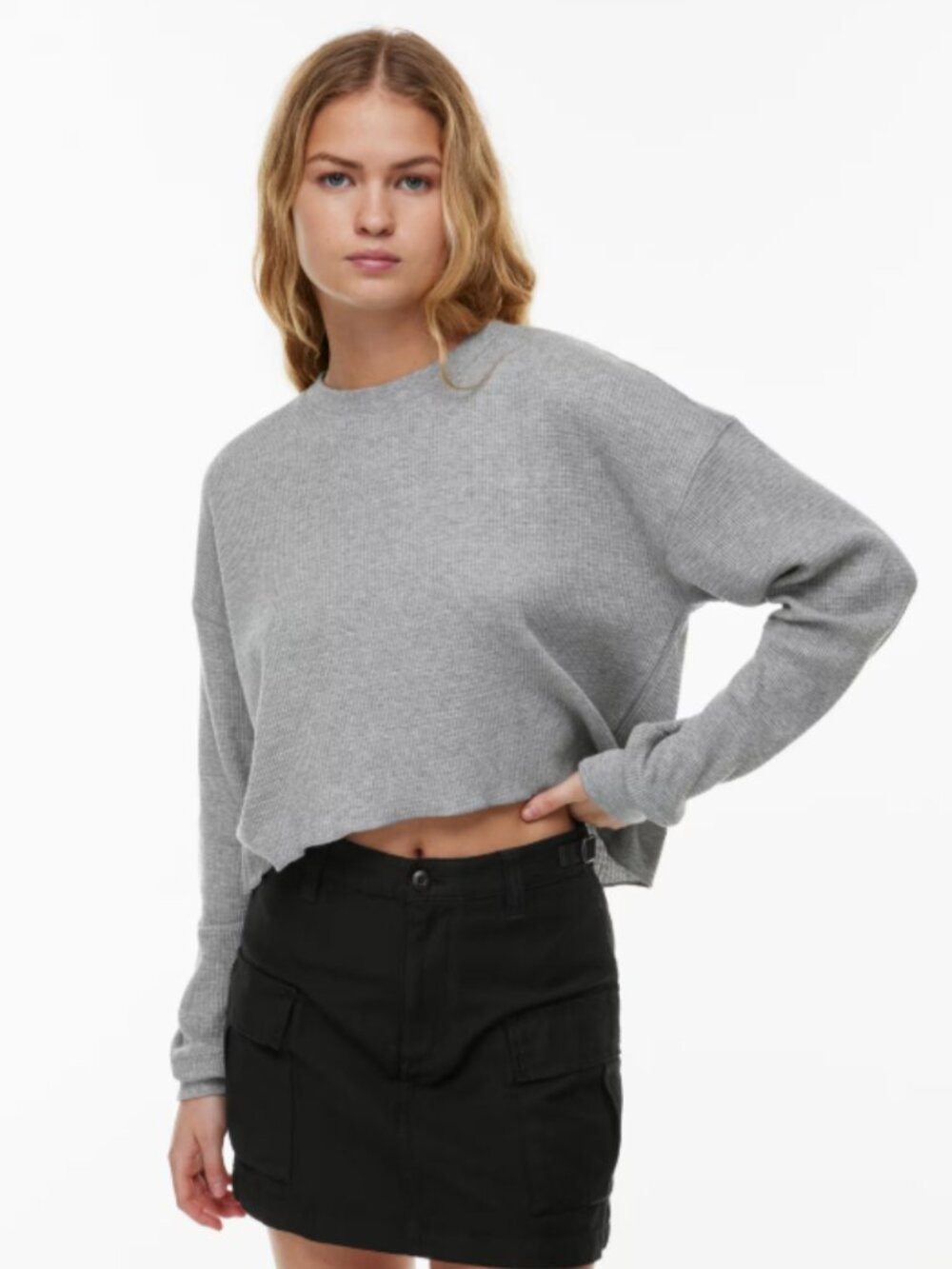 Aritiza | Tna Waffle Mays Longsleeve